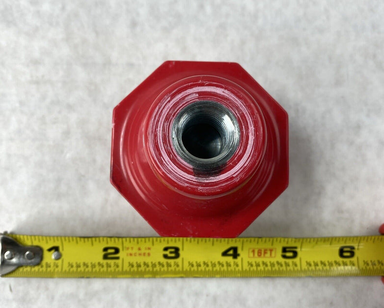 Lot( 2 ) 5/8 16mm Female Red Insulator for Bus Bar