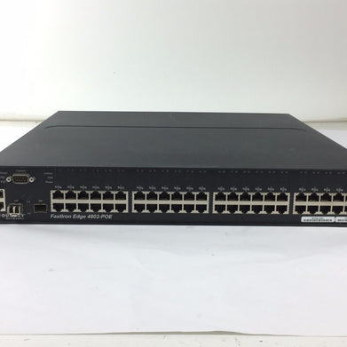 Foundry Networks FastIron Edge 4802-POE 48 Port Managed Network Switch