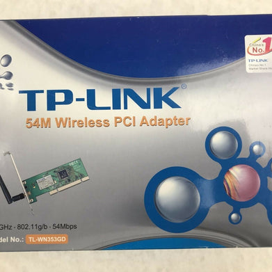 TP-Link 54M Wireless PCI Adapter TL-WN3533GD