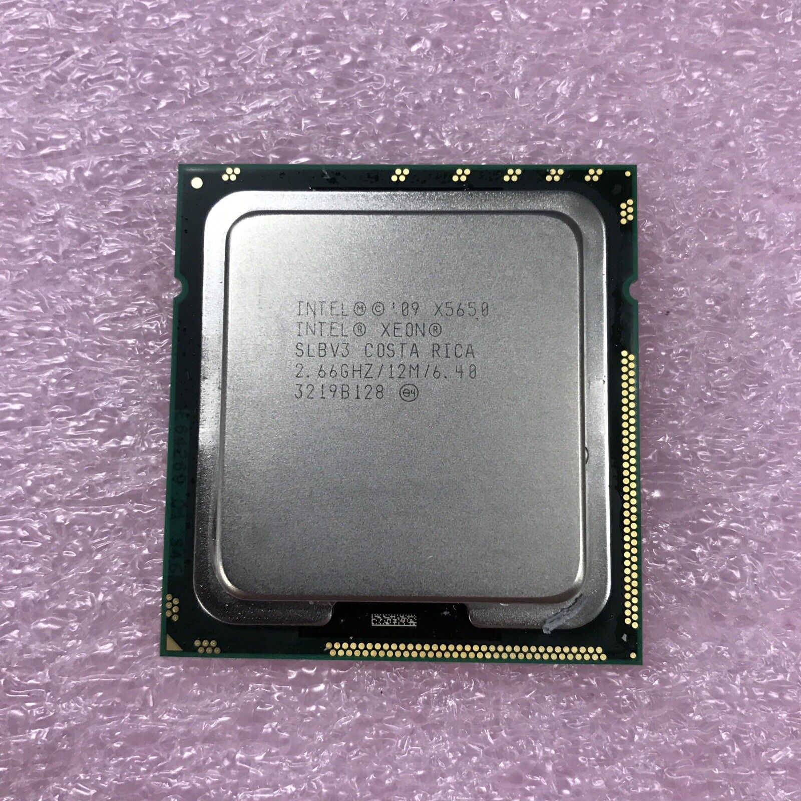 (Lot of 2) Intel Xeon X5650 2.66GHz 12MB 6.4GT/s SLBV3 CPU Processors