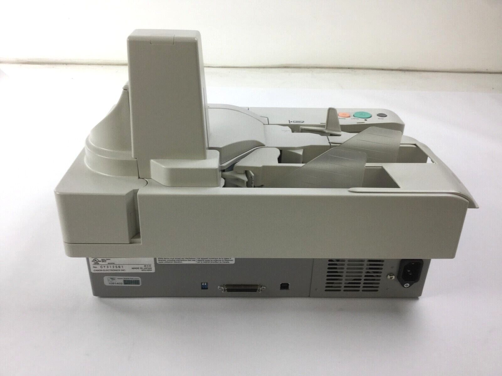 Canon CR180 Check Scanner  Includes Power Supply  Needs Ink Cartridge