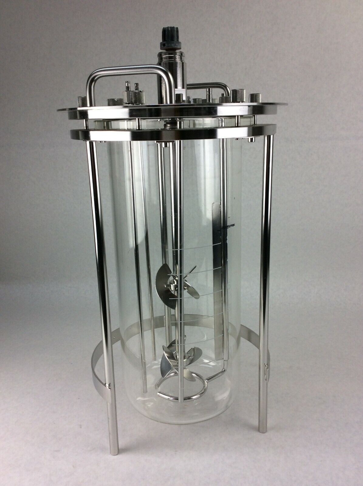 Sartorius 8L Liter Glass Vessel Bioreactor Bio Reactor Biostat