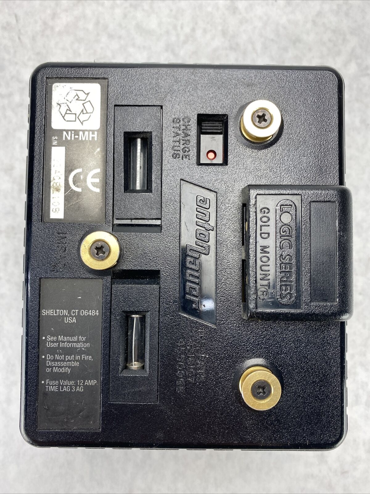 Anton Bauer Hytron 100 Digital Ni-MH Genuine Logic Series 14.4V CRACKED DISPLAY