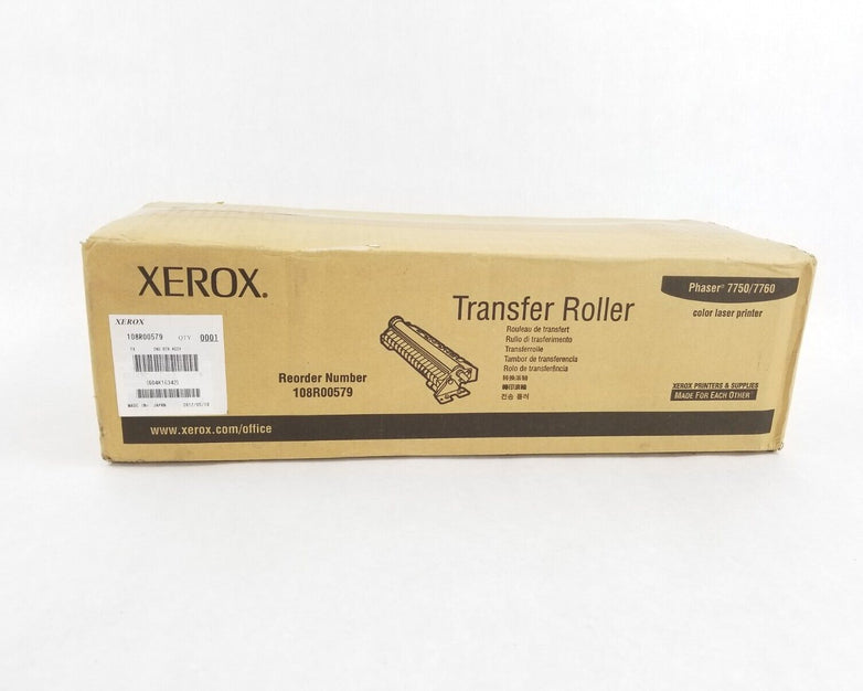 108R00579  Xerox Genuine TRANSFER ROLLER  for Phaser 7750/7760