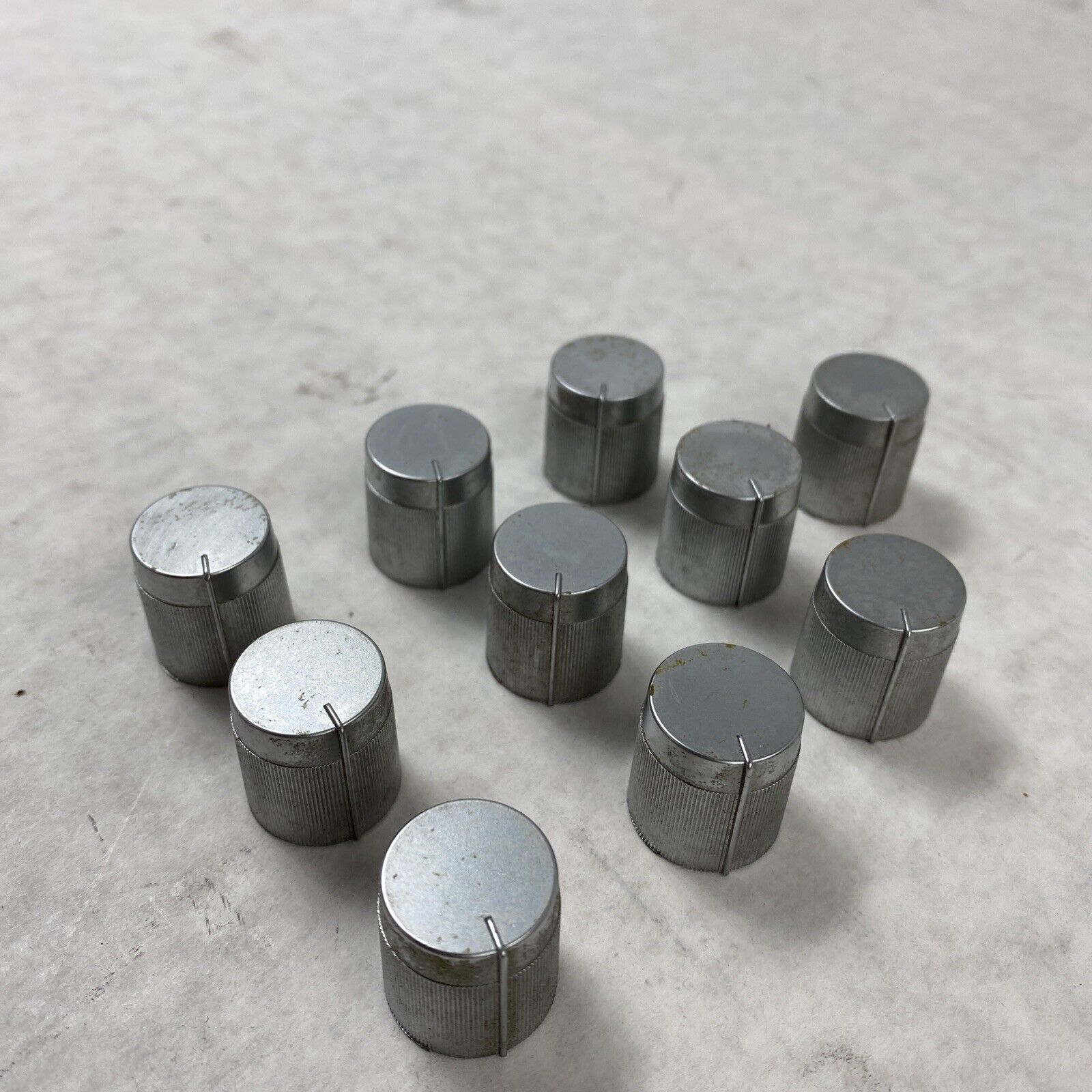Lot ( 10 ) TOA M-900A Ampilifier REPLACEMENT KNOBS