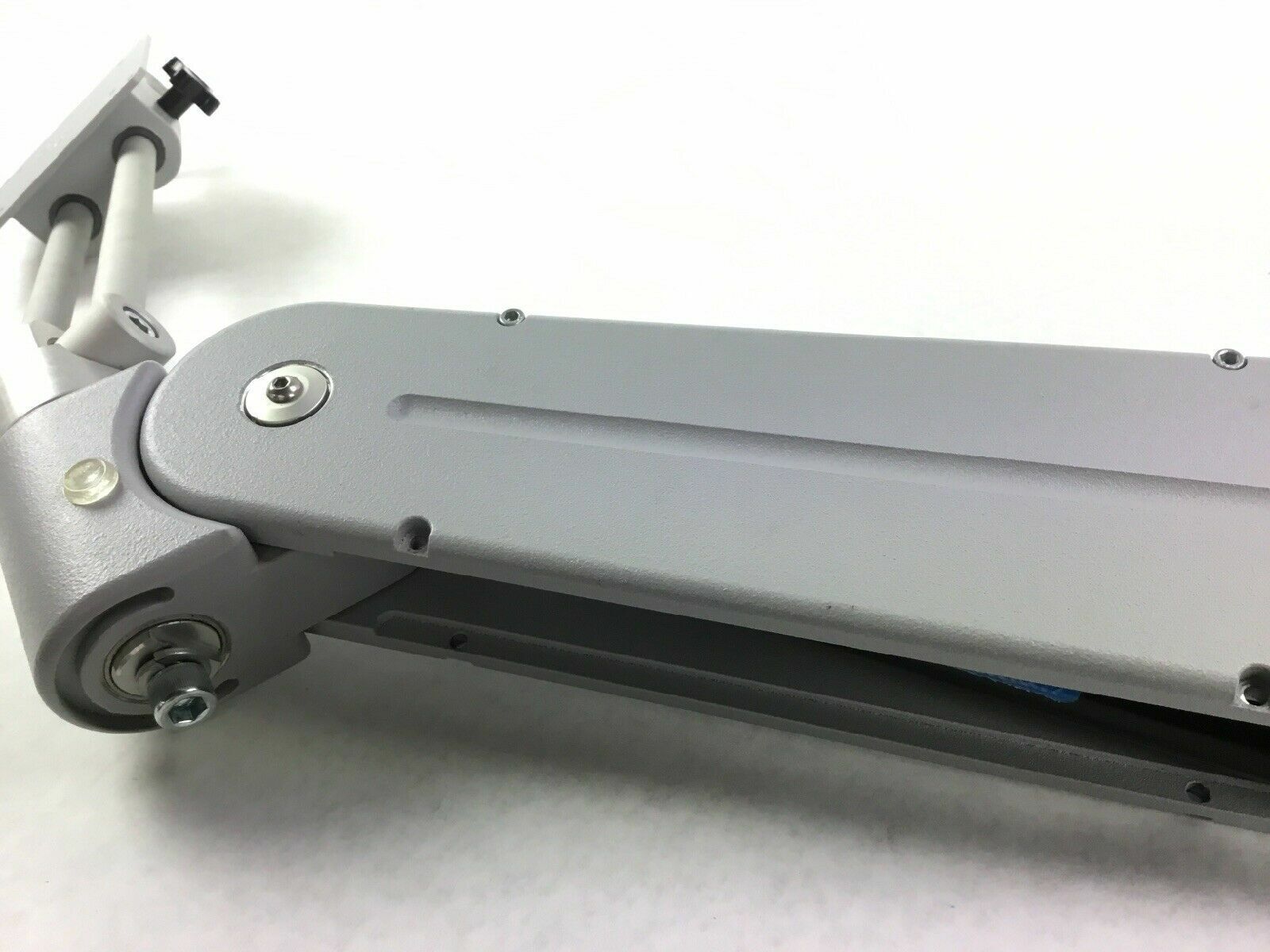 Wall Mount Medical Monitor + Keyboard Stand in the Style of Herman Miller - Read
