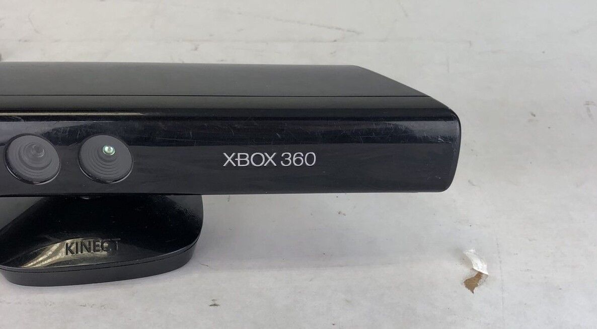 Genuine Microsoft Xbox 360 Kinect Sensor Bar - Model 1414 - Black