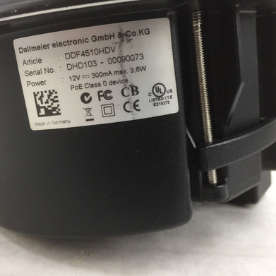Dallmeier DDF4510HDV Security Camera Dome Housing