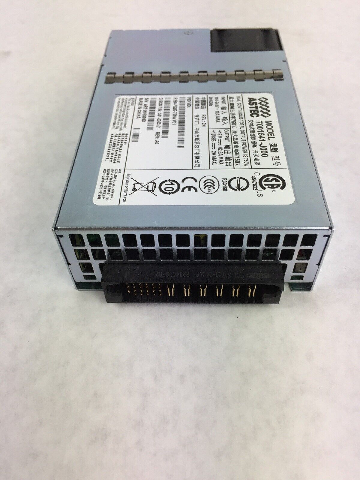 Astec 7001541-J000 750W Power Supply 341-0363-01