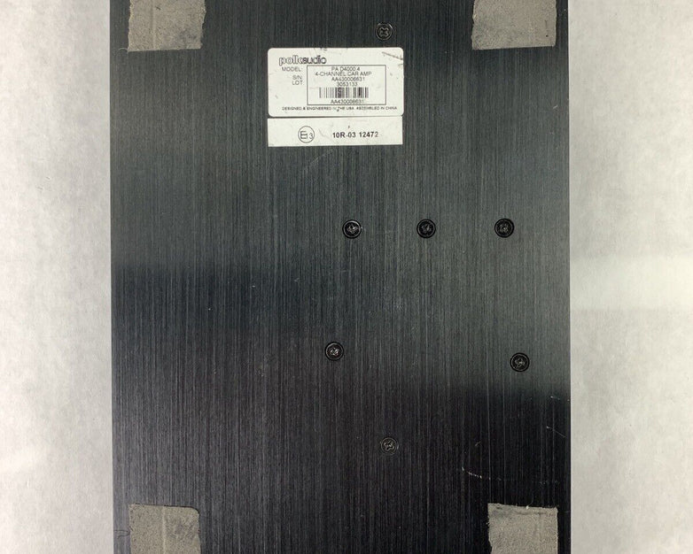 Polk Audio PAD4000.4 4-Channel 800 Watt Car Audio Amplifier For Parts and Repair