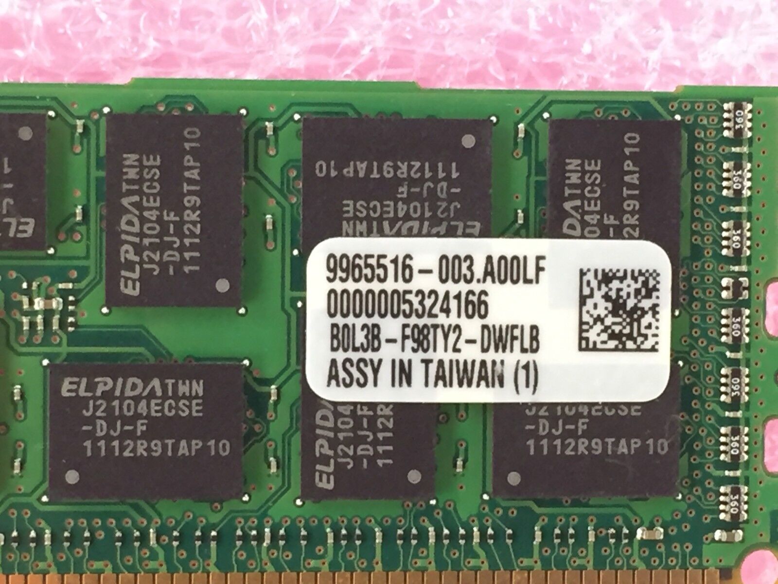 Kingston 8GB 240-Pin DDR3 SDRAM DDR3 1333 (PC3 10600) KCS-B200A/8G