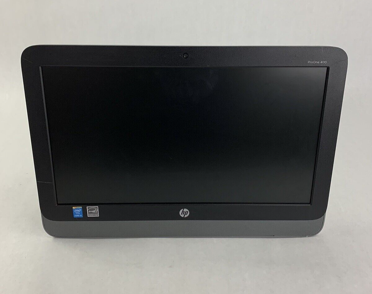 HP ProOne 400 G1 Aio 19.1"  i5-4590T 2.00 GHz 4 GB Ram No OS No HDD