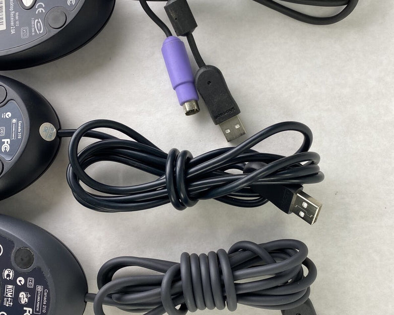Set( 3 ) Microsoft 1012 1028 USB Wireless Optical Mouse Receiver 2.0A 2.1 2.1A