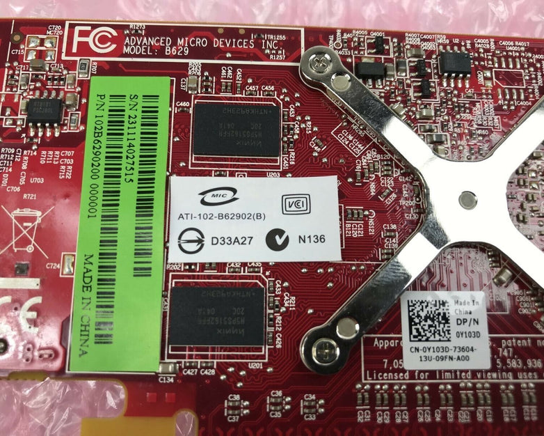 ATI 109-B62941-00 Radeon HD 3450 256MB DDR2 PCIe Video Card Lot of 5