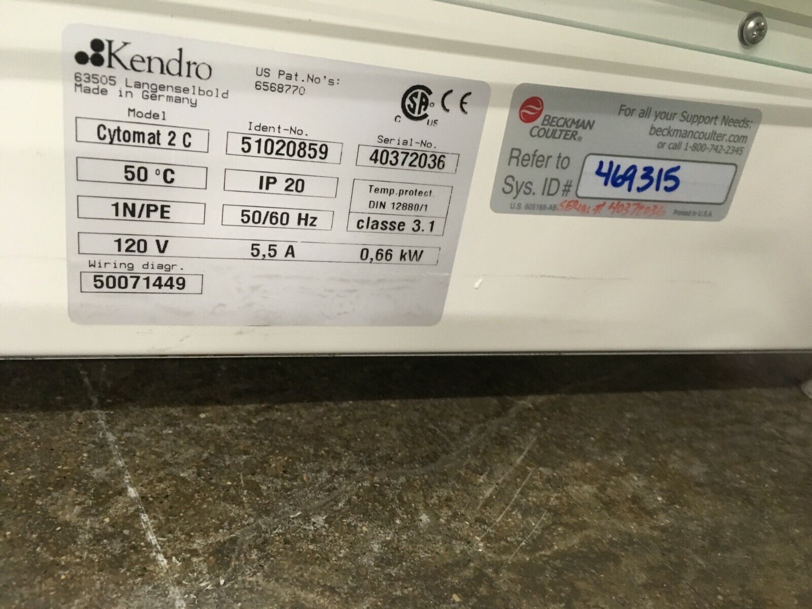 Kendro Heraeus Cytomat 2 Automatic Incubator 51020859 Platform Transfer PARTS