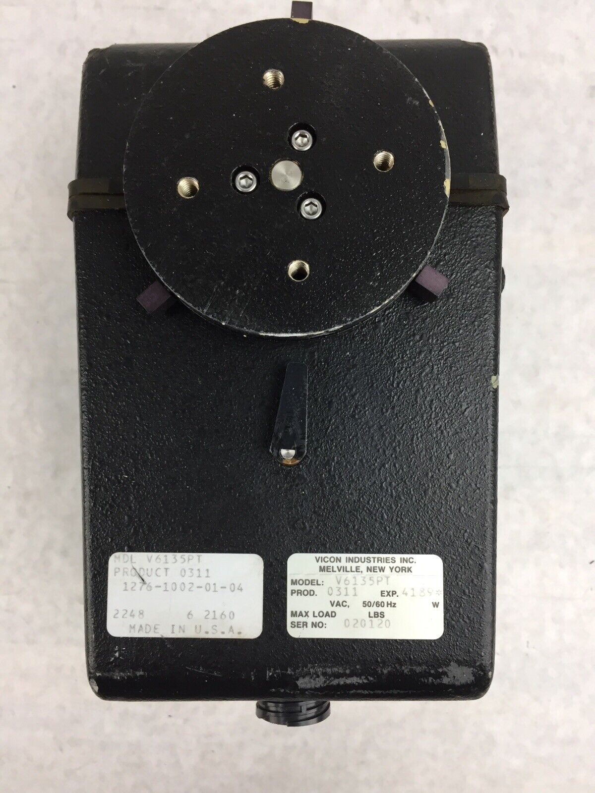 Vicon V6135PT Camera Mount