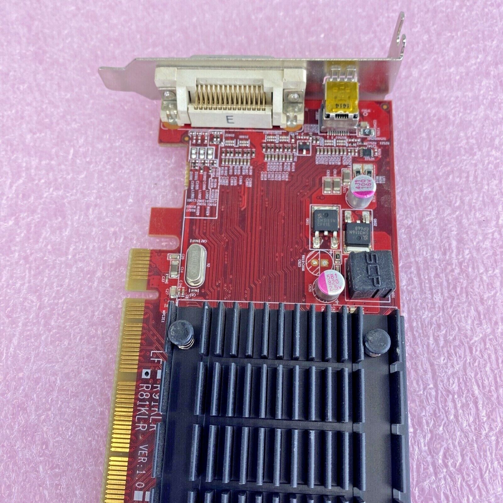 VisionTek 6350DMS1GPC Radeon LF R81KLR 1GB DDR3 PCI video graphics card