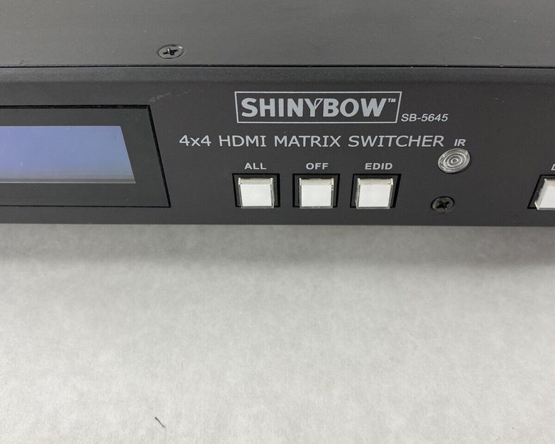 Shinybow SB-5645 4x4 HDMI Matrix Routing Switcher (No Power Cable)