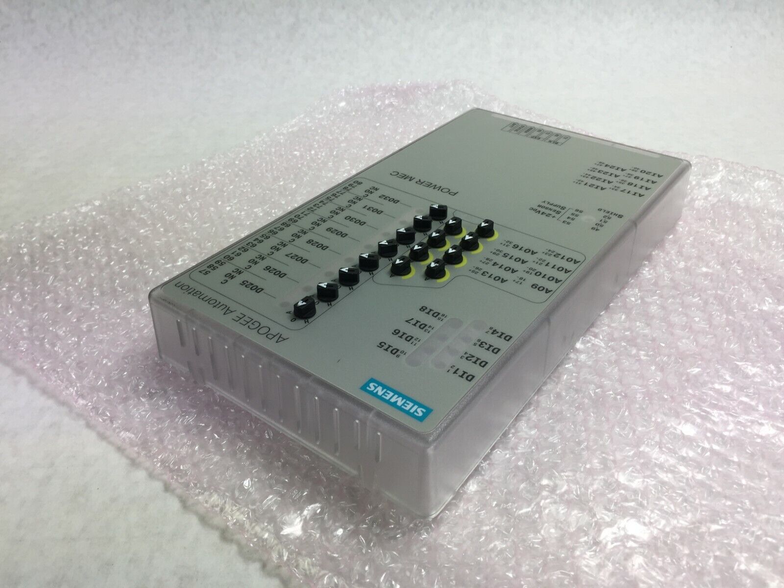 SIEMENS APOGEE Automation Power Mec   Front Cover ONLY