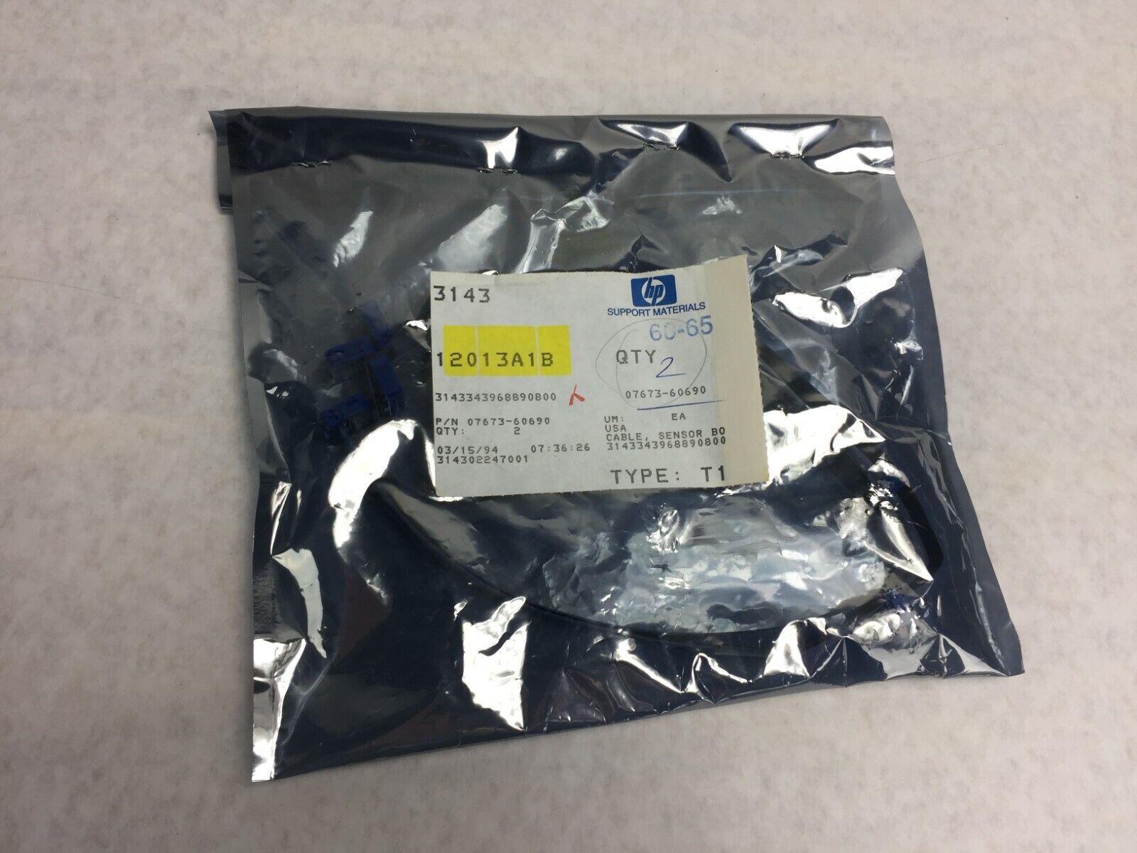 OEM HP Agilent Cable Sensor 07673-60690   Lot of 2   NOS