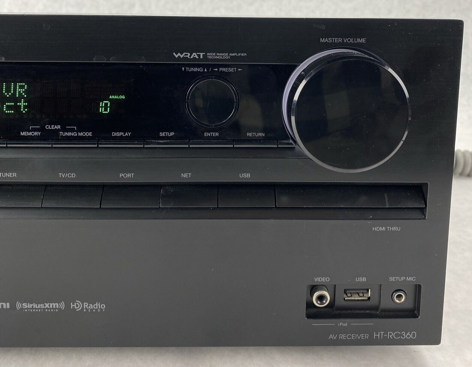 Onkyo HT-RC360 7.2 Channel Network Audio Video Receiver NO SOUND parts repair