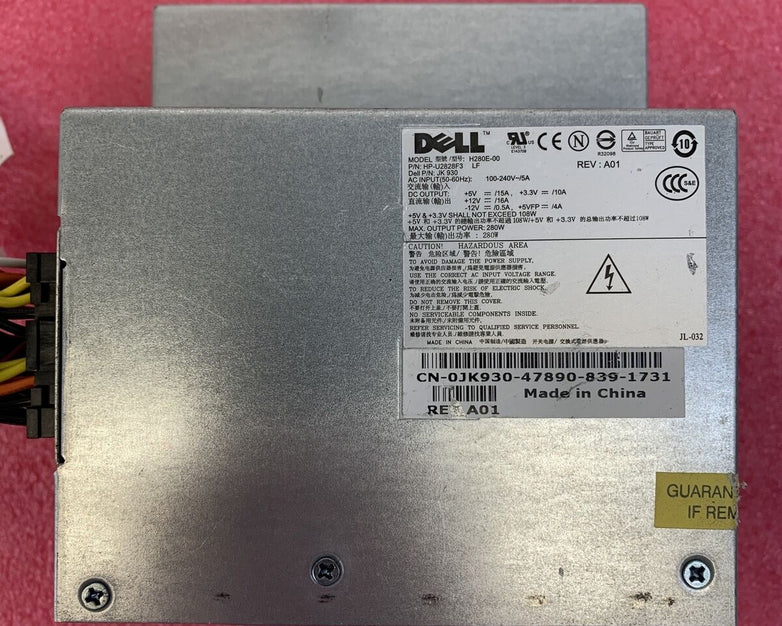 Dell HP-U2828F3 JK930 280W Power Supply