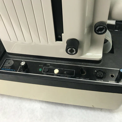 Vintage Dukane Micromatic II Sound Filmstrip Projector with Case