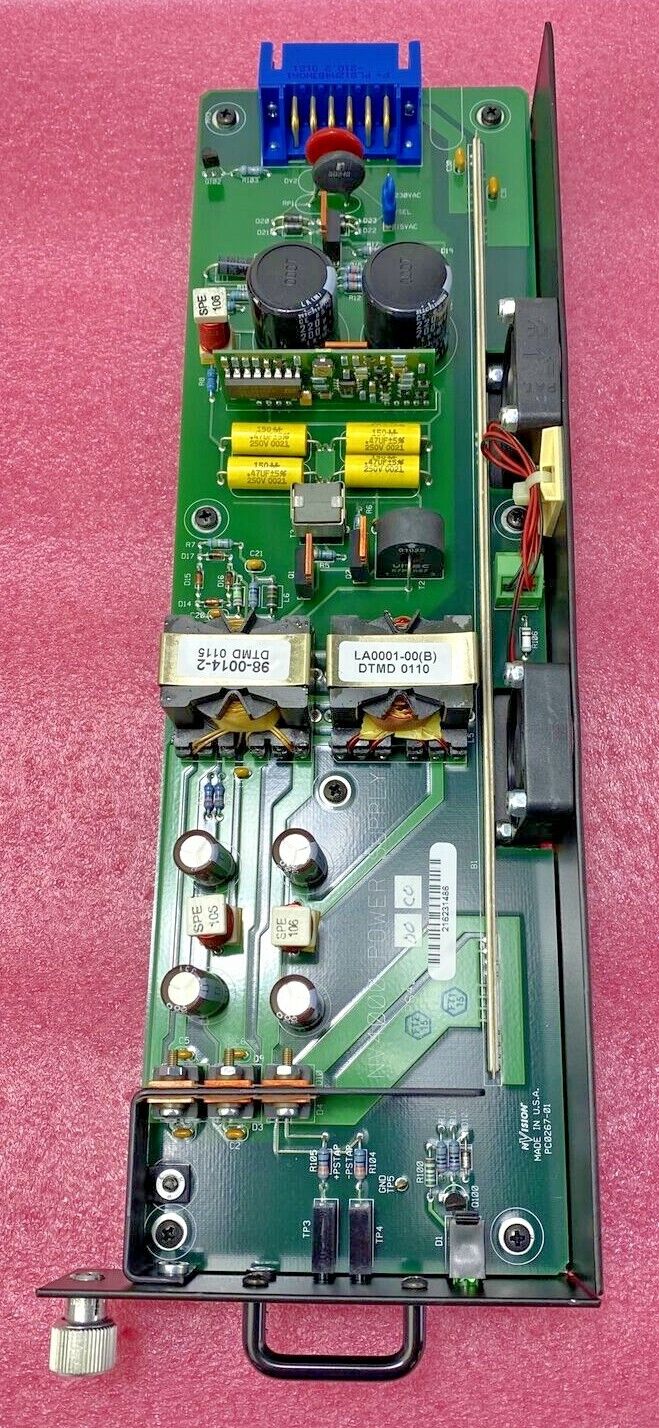 NVision 1 NV4002 case + 2 PS4002 power supplies + 8 DA4010 AES Fanout boards