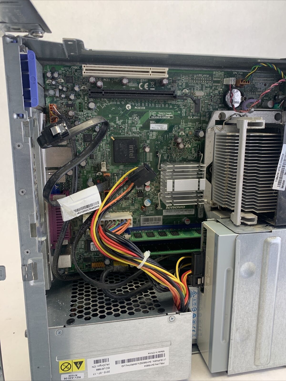 Lenovo ThinkCentre M58e SFF Intel Core 2 Duo E7500 2.93GHz 4GB RAM No HDD No OS