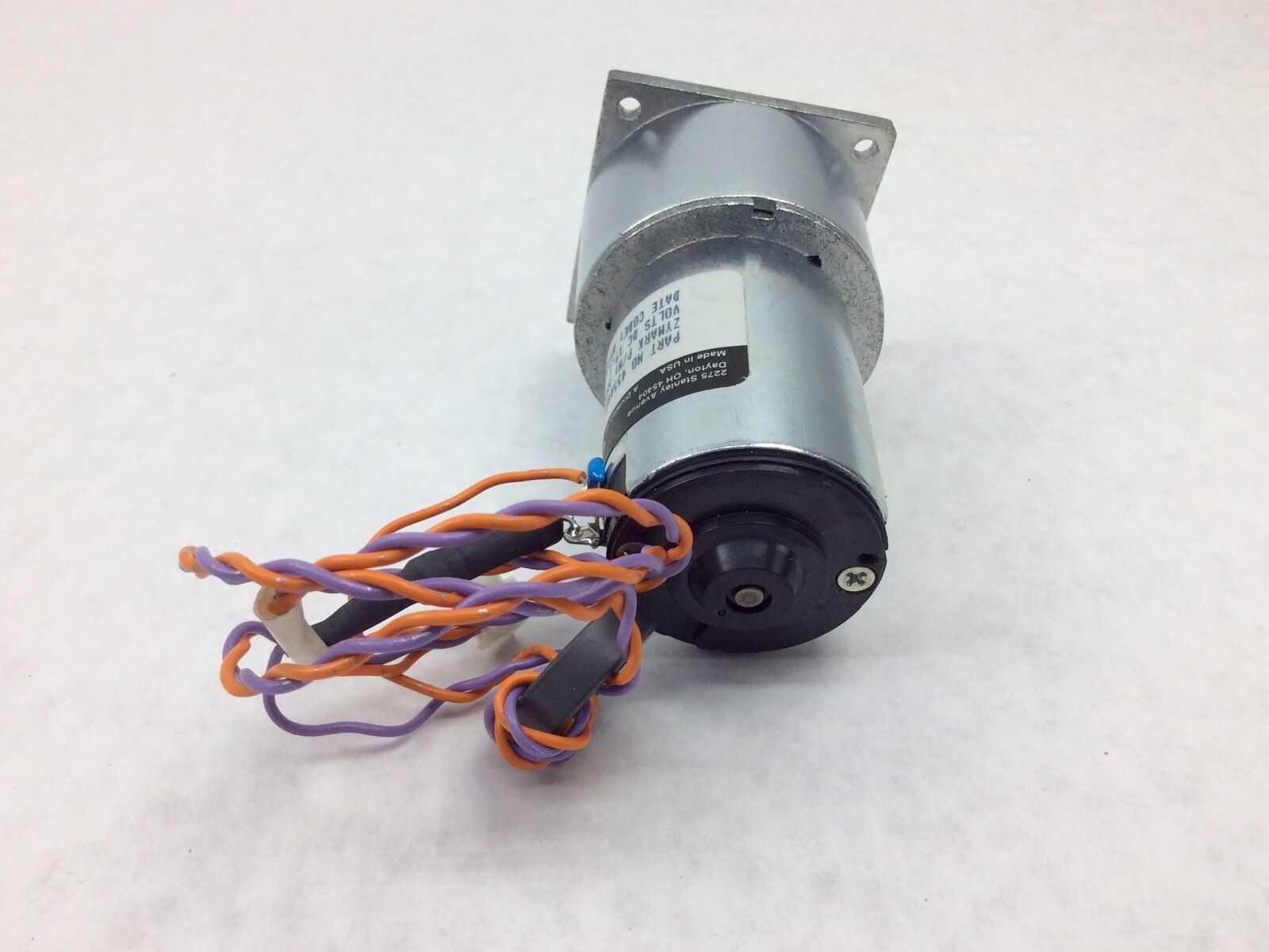 GLOBE MOTORS 455A481 ZYMARK 58557 19.1VDC