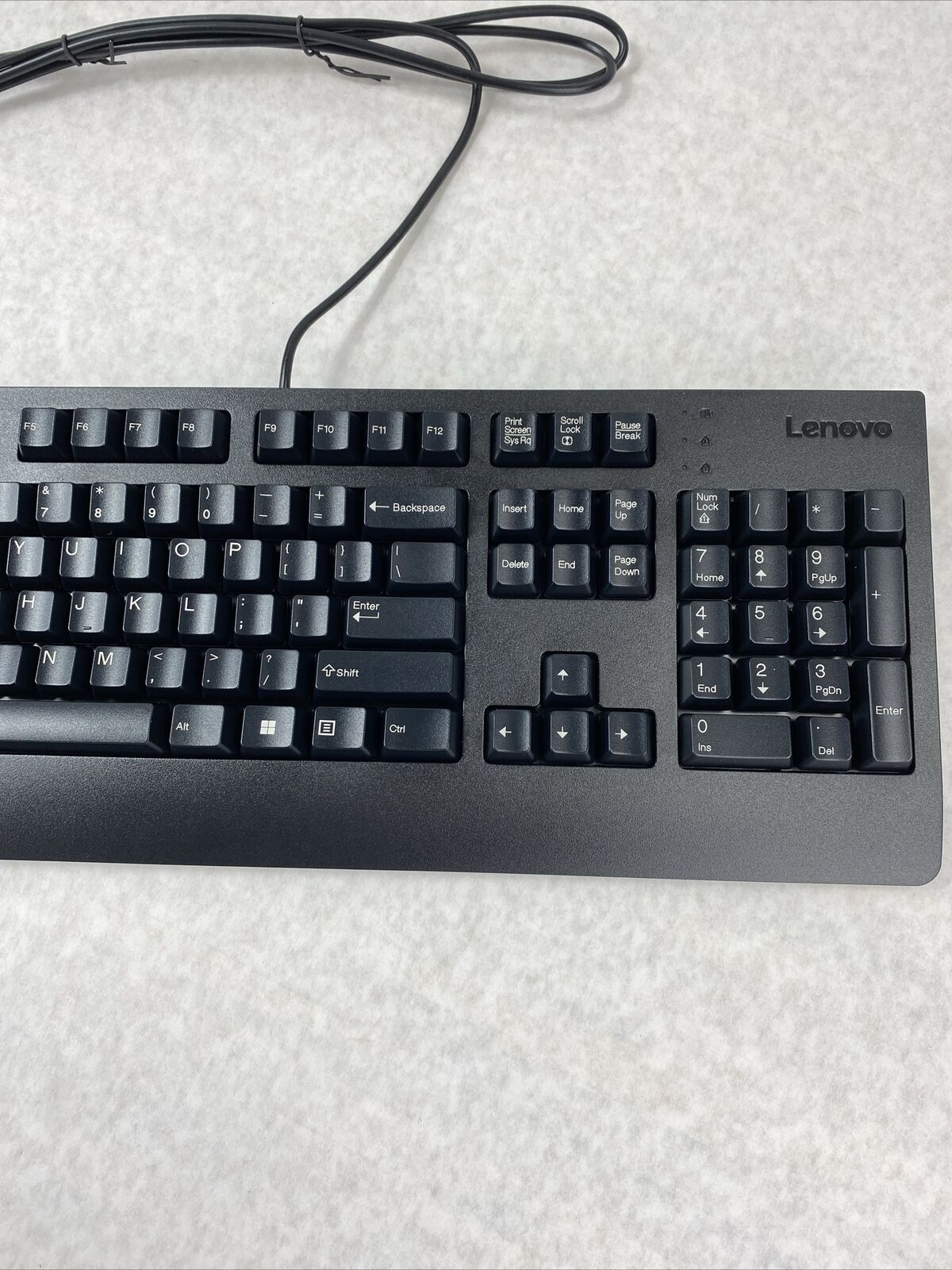 Lot of 4 Lenovo Traditional USB Wired Keyboards 00XH688 KBBH21