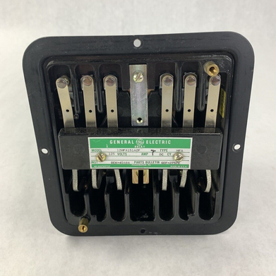 GE 12HFA151A2F Auxiliary Relay 125 Volts DC/CY Type HFA No Cover