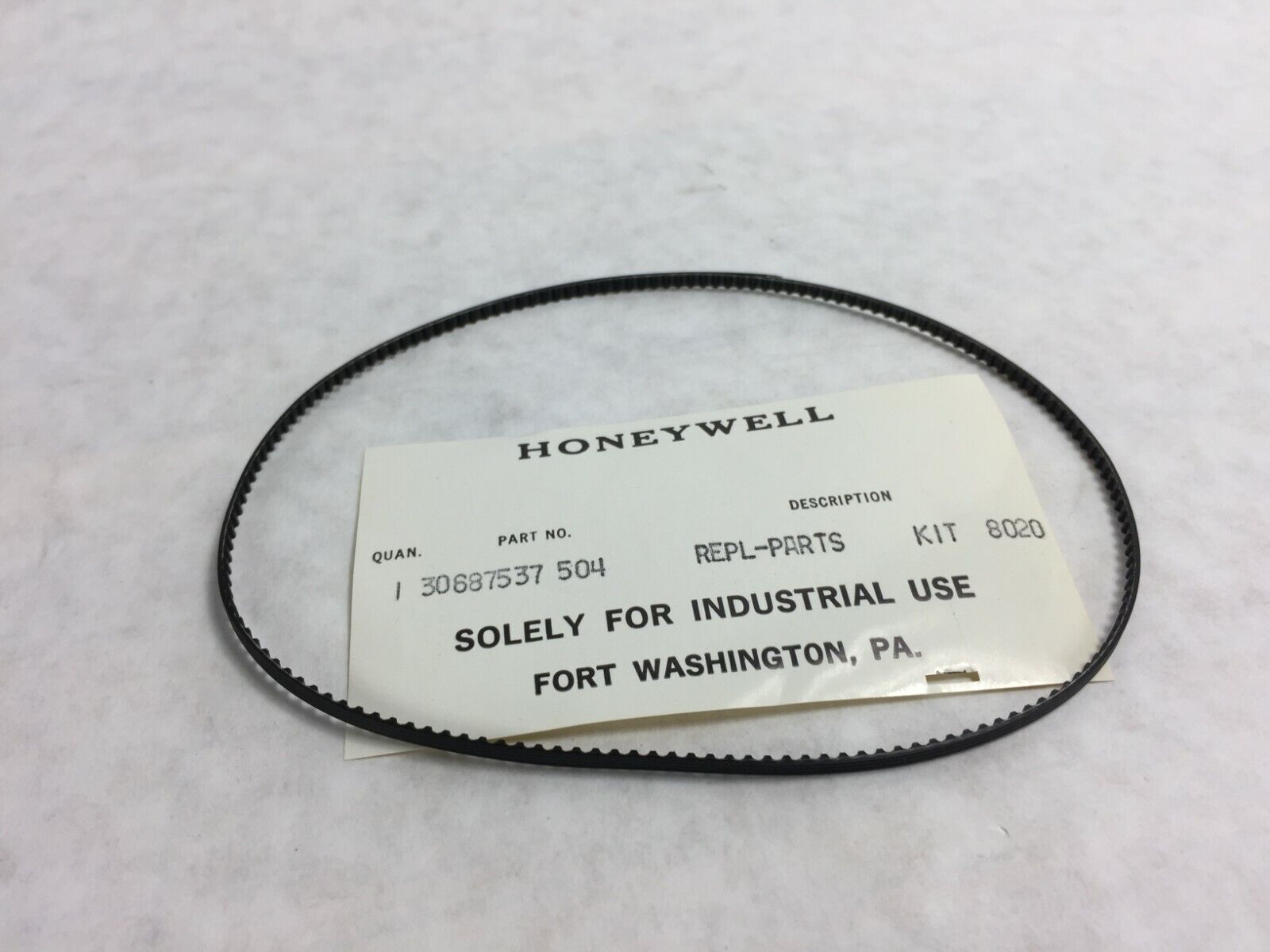 Honeywell 30687537-504 Gear Belt Kit 8020