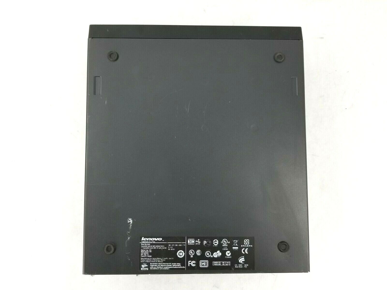 Lenovo ThinkCenter 7269-D86 DT Intel Core 2 Quad Q9400 2.80GHz 2GB RAM