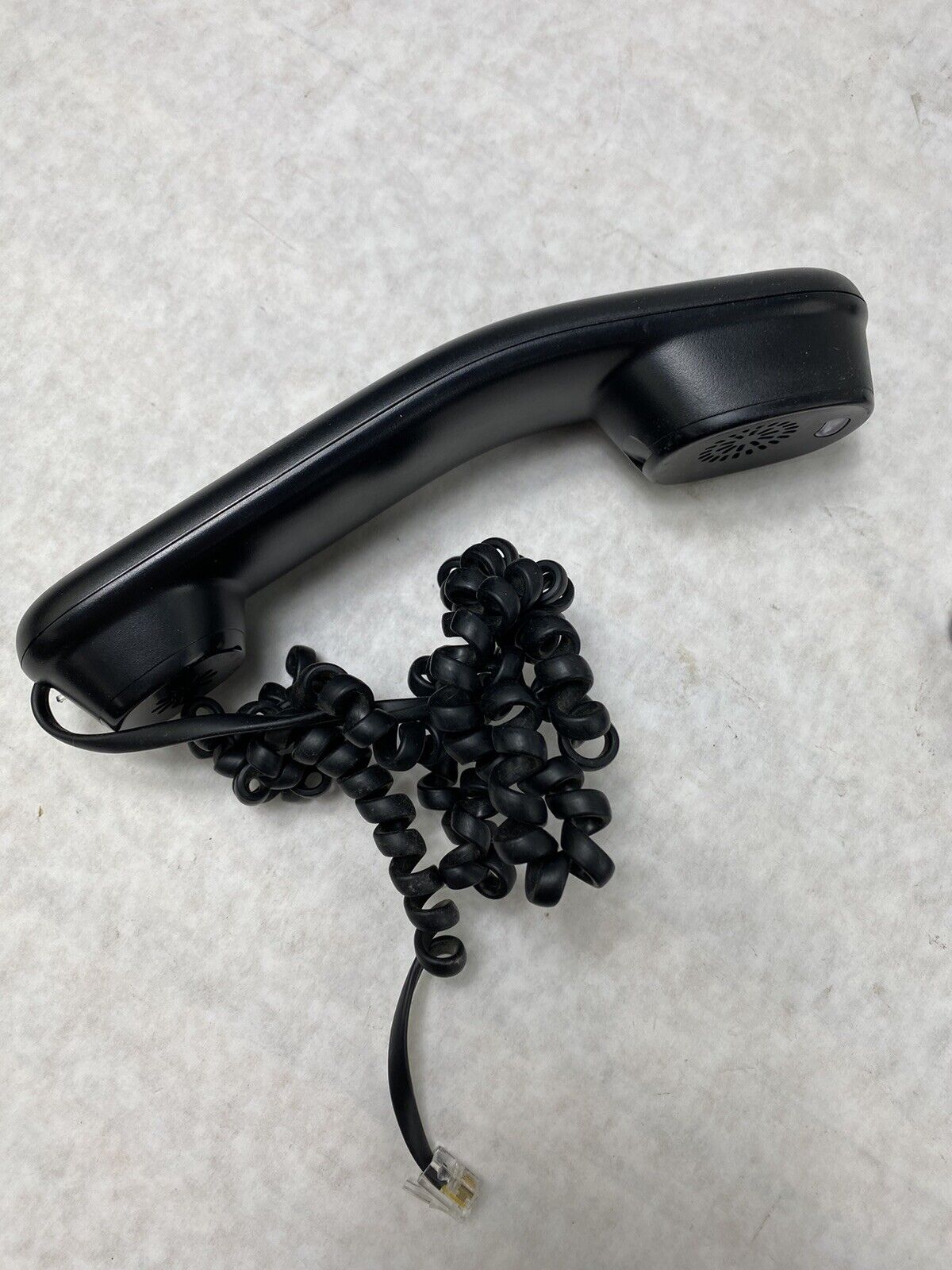 Lot(5) Cisco 6900/8900/9900 Black Handsets with Cords Only Grade B