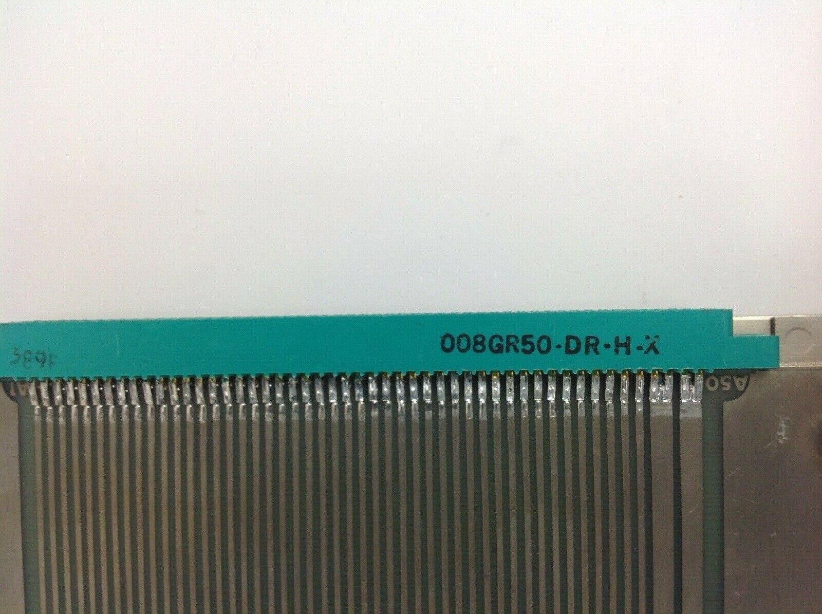 Vintage Card Extender 938746 50 Pin 008GR5-DR-H-X with Birtcher 16B-20-3 Rails