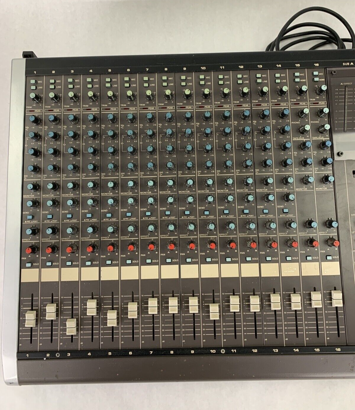 Panasonic Ramsa WR-S216 16 Channel Analog Mixer Audio Mixing Console Tested