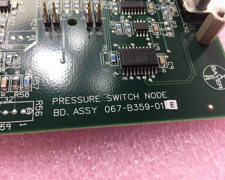 Siemens Bayer 067-B359-01E - Pressure Switch Node Board - 067-1166-01B