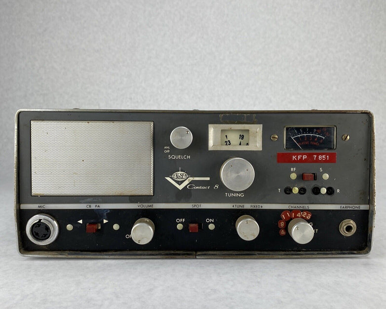 USL Contact 8  23-Channel CB Transceiver Radio Vintage