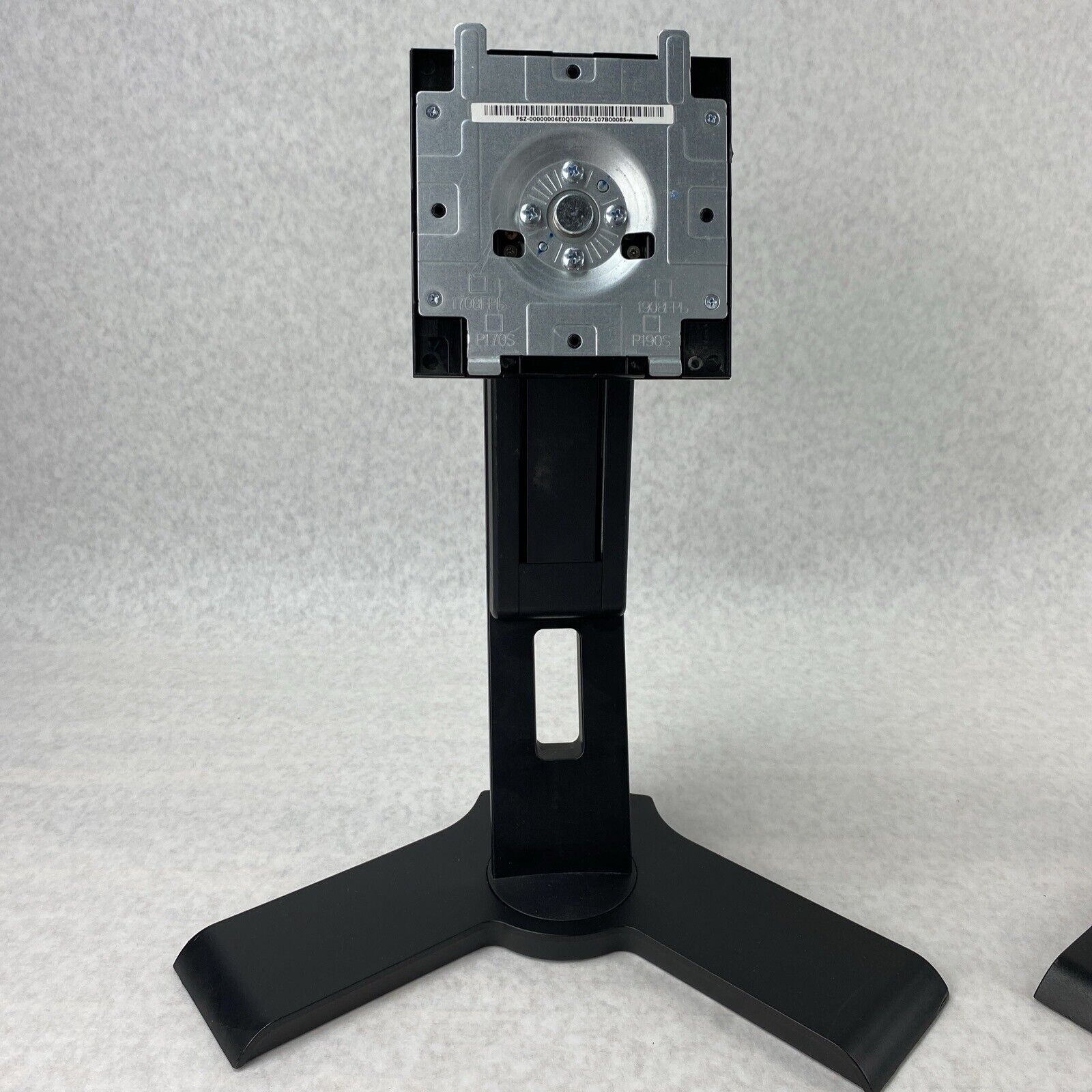 Lot of 2 Dell P170S Monitor Stand Base Black 1708FPb 1908FPb P190S