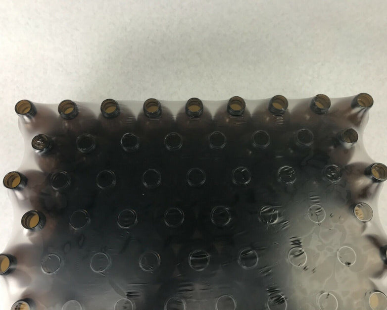 Lot of 60 250ml Brown Glass Bottles Chemistry Science Lab No Caps