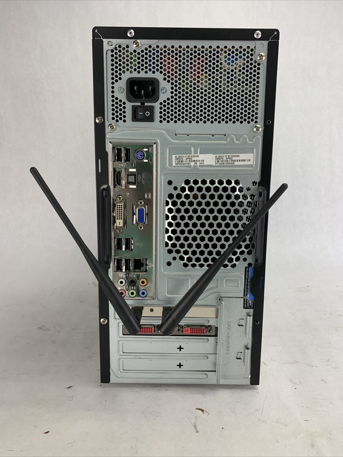 ASUS CM550 MT Intel Pentium Dual-Core E5300 2.6GHz 6GB RAM No HDD No OS