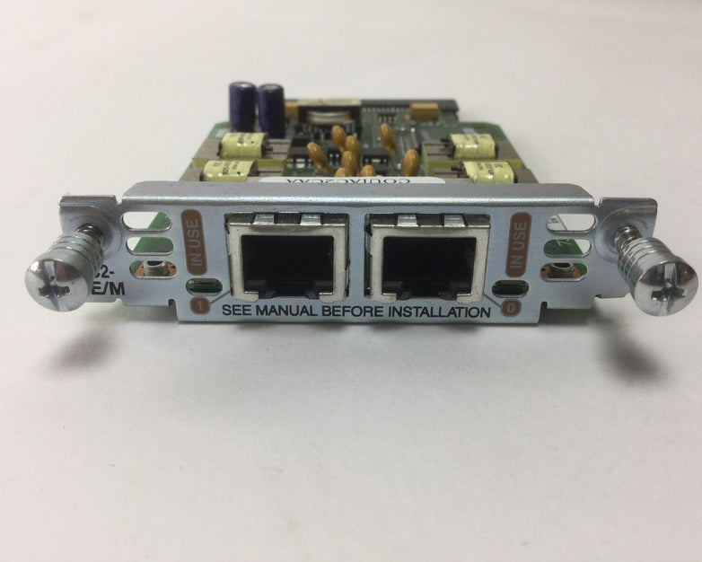 Cisco 73-8219-06 2-Port Voice Interface Card Router