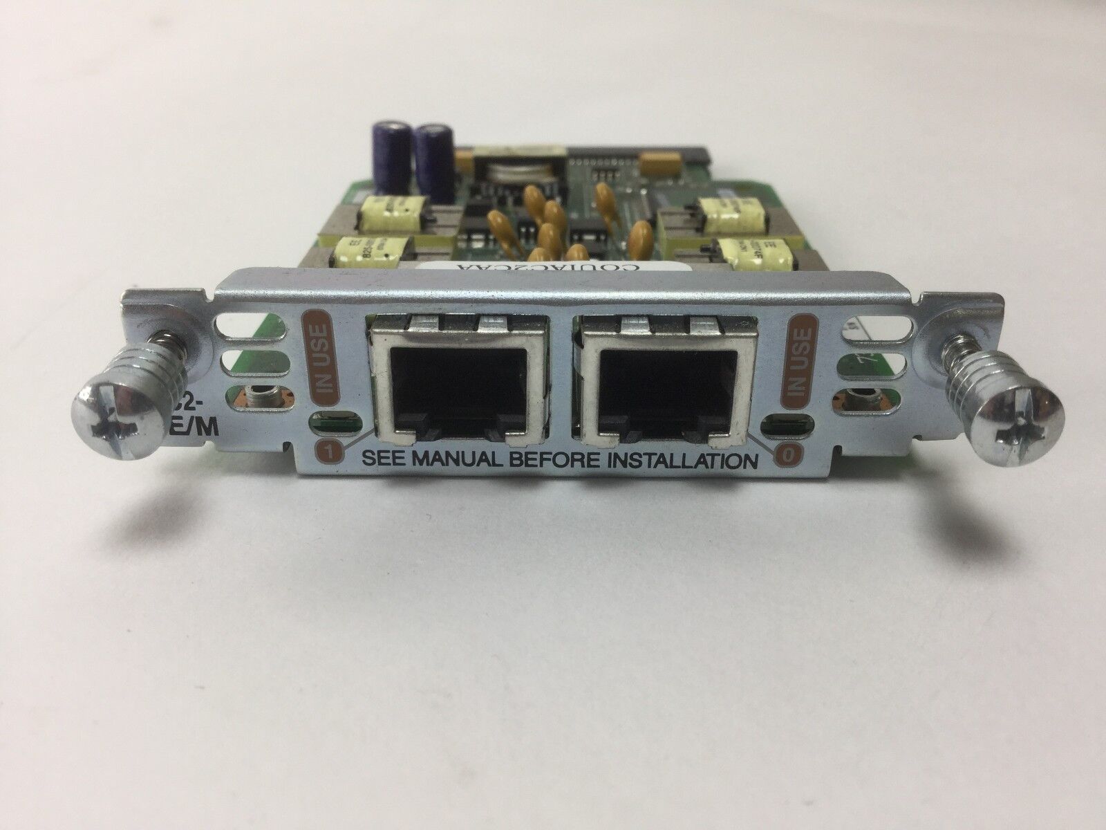 Cisco 73-8219-06 2-Port Voice Interface Card Router