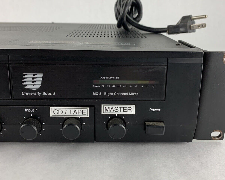 University Sound MX-8 Unified Electronics Mono 8-Channel Microphone Mixer Tested