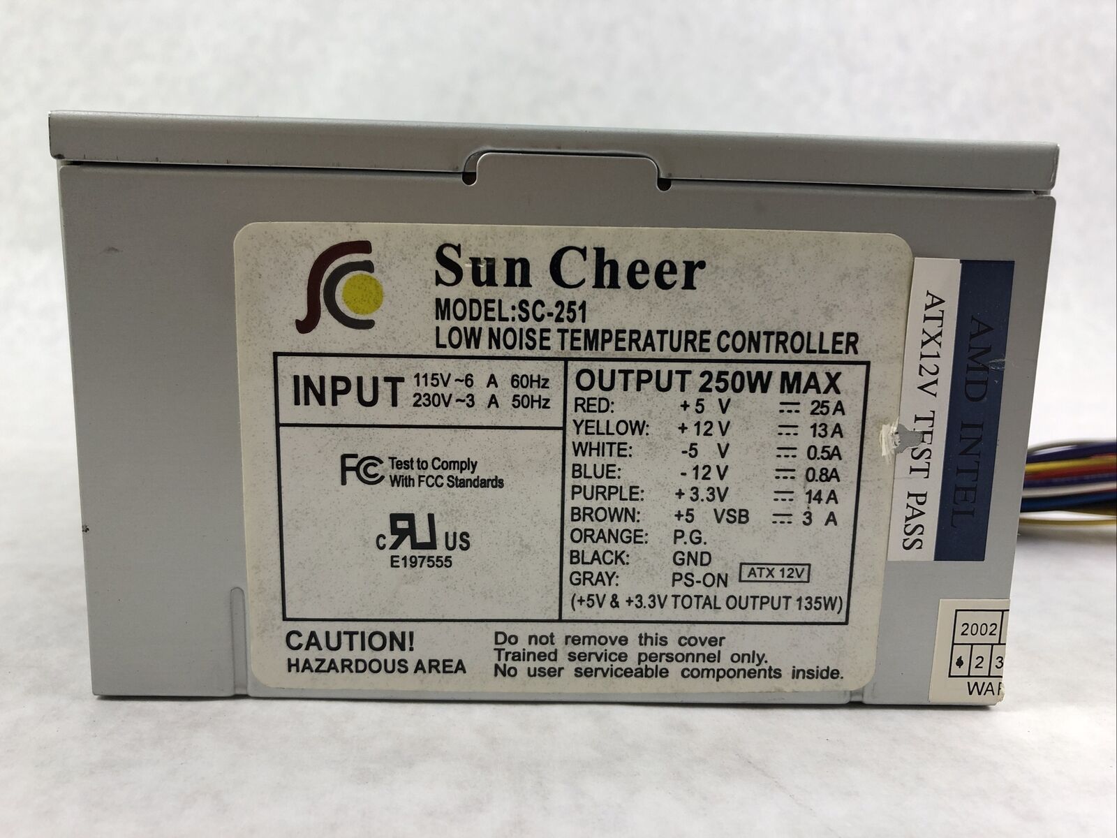 Sun Cheer SC-251 250W power supply