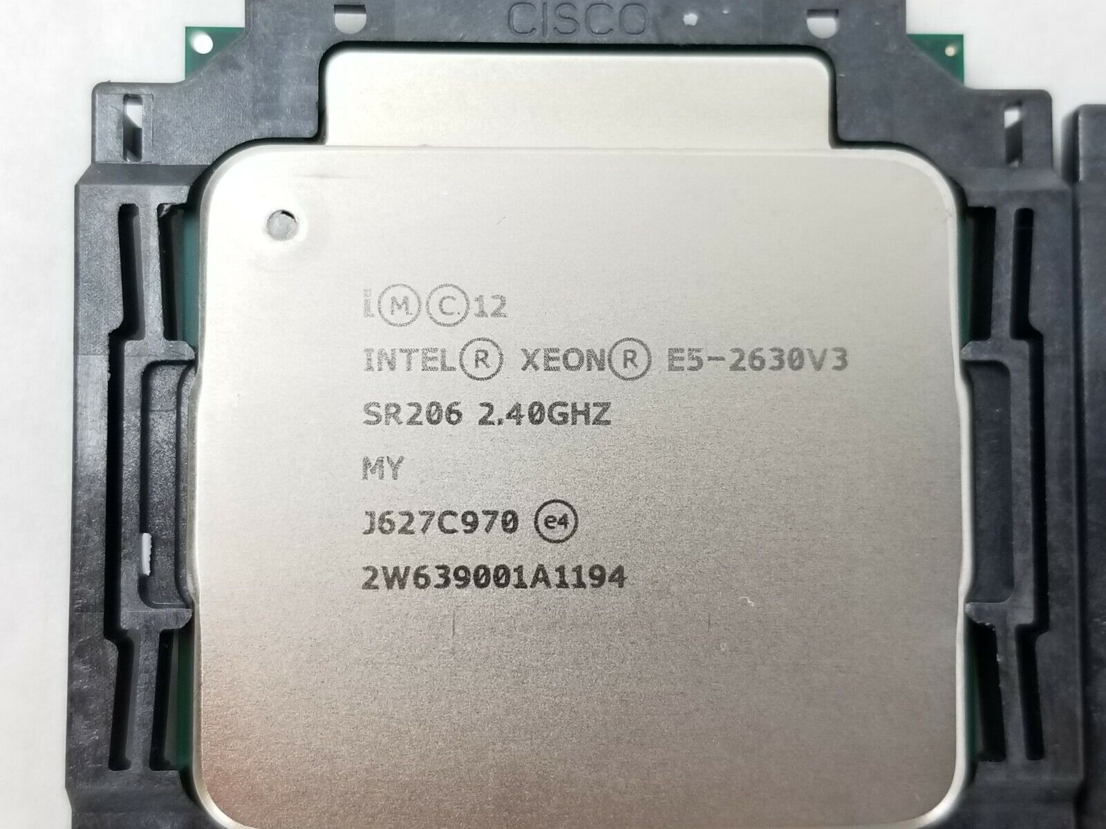 Matching Pair Intel Xeon E5-2630 V3 8-Core 2.4GHz SR206 LGA2011-3 Processor CPU