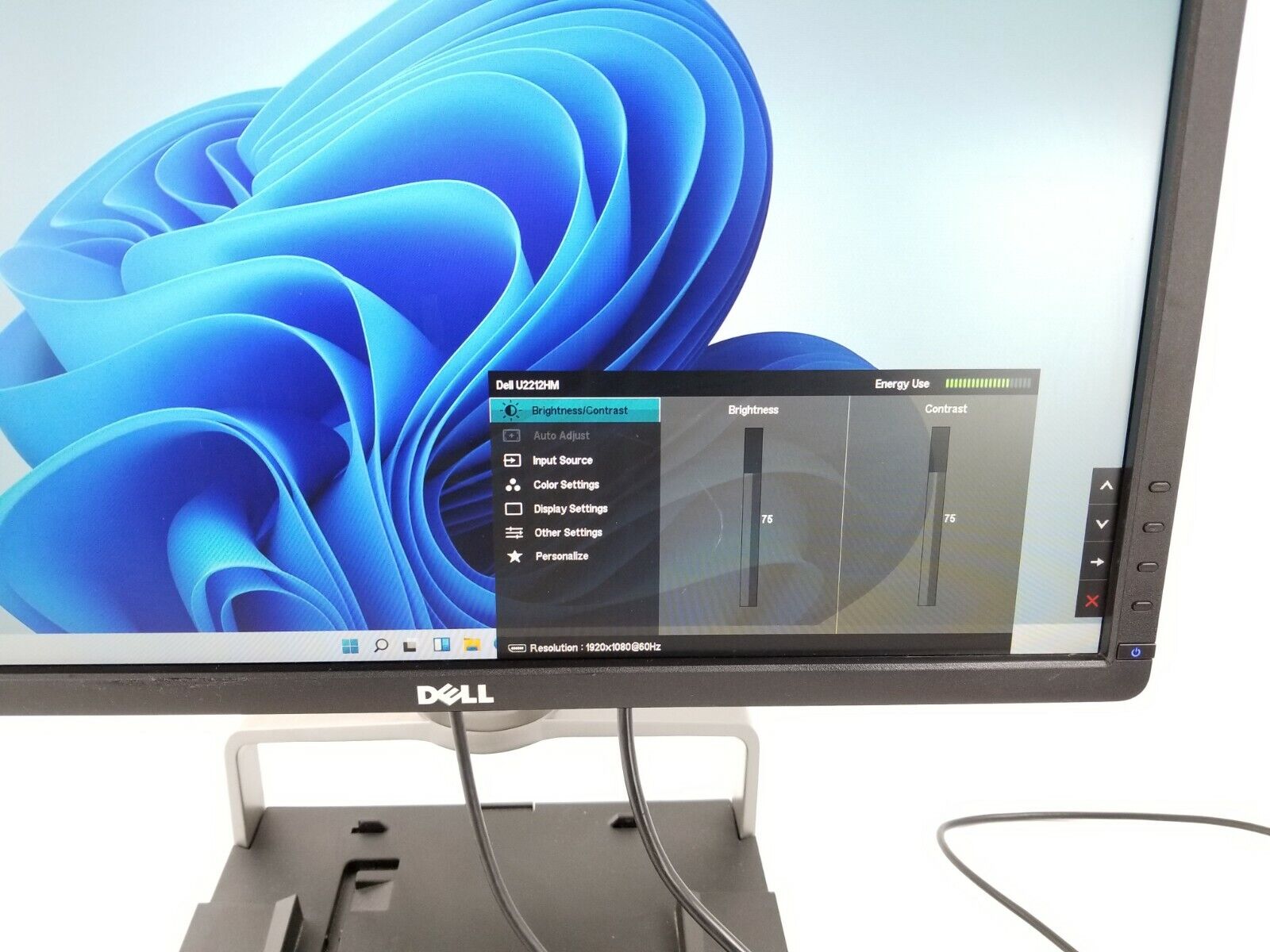 Dell U2212HMc 21.5" Full HD 1920x1080 IPS LED LCD Monitor VGA DVI DP USB