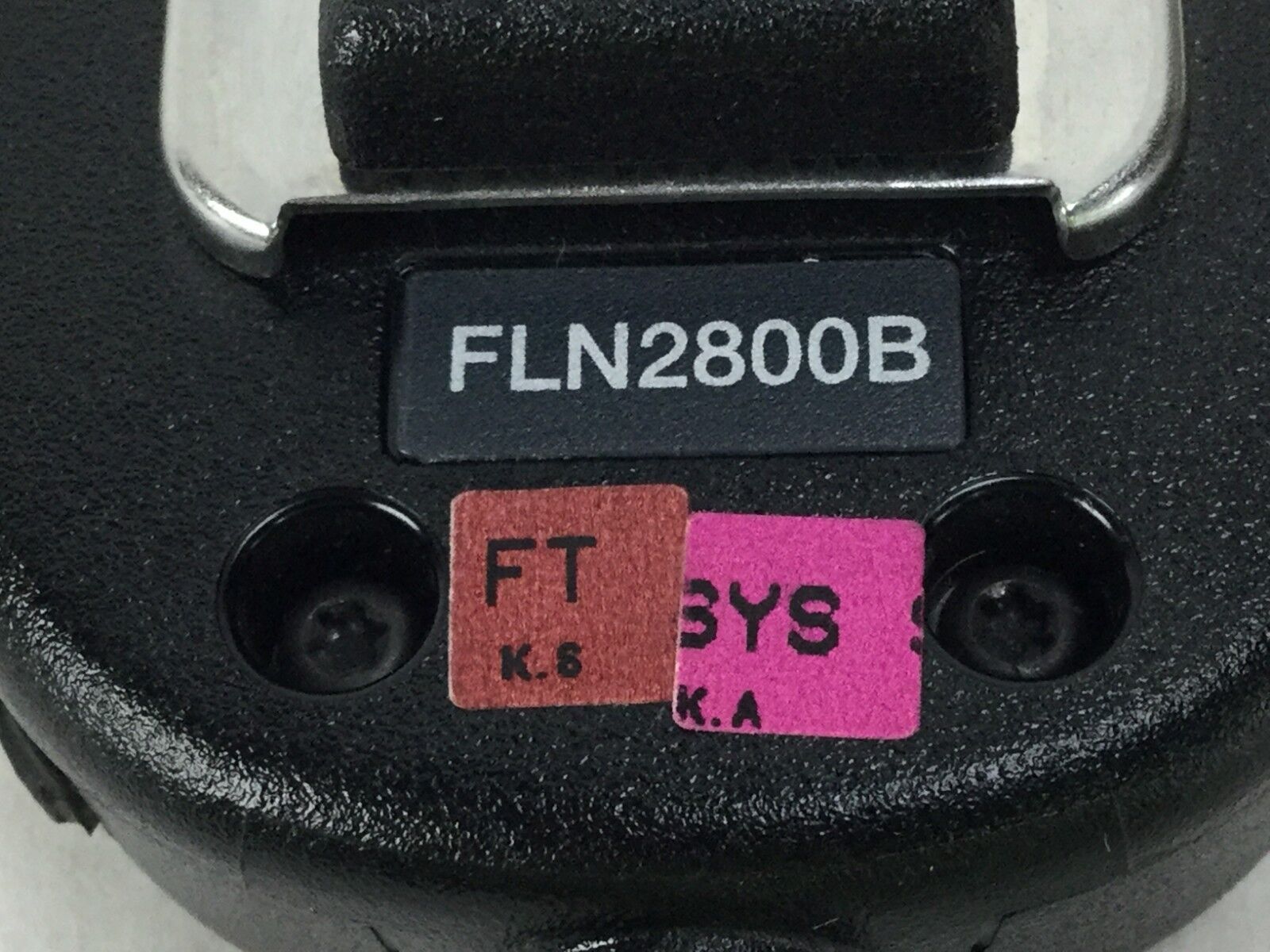 Genuine Motorola FLN2800B Push To Talk Microphone,  No Back Clip