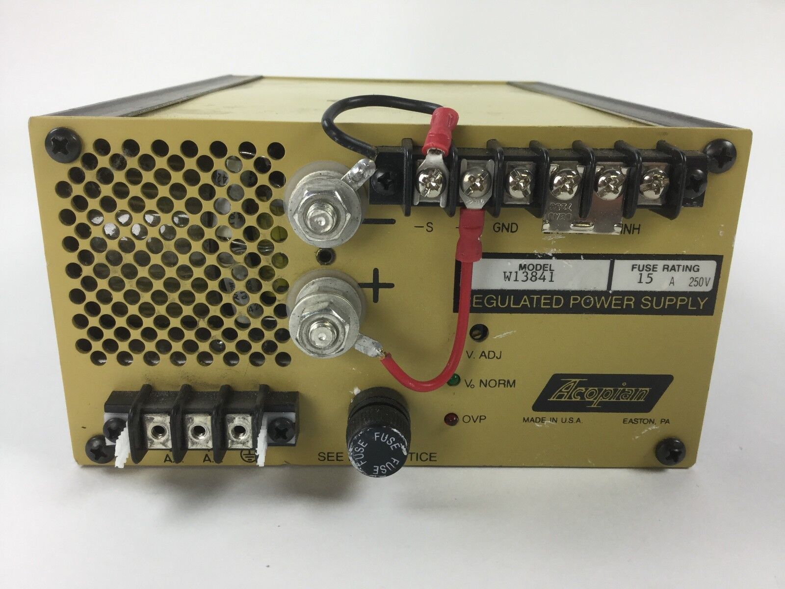 ACOPIAN W13841 Regulated Power Supply